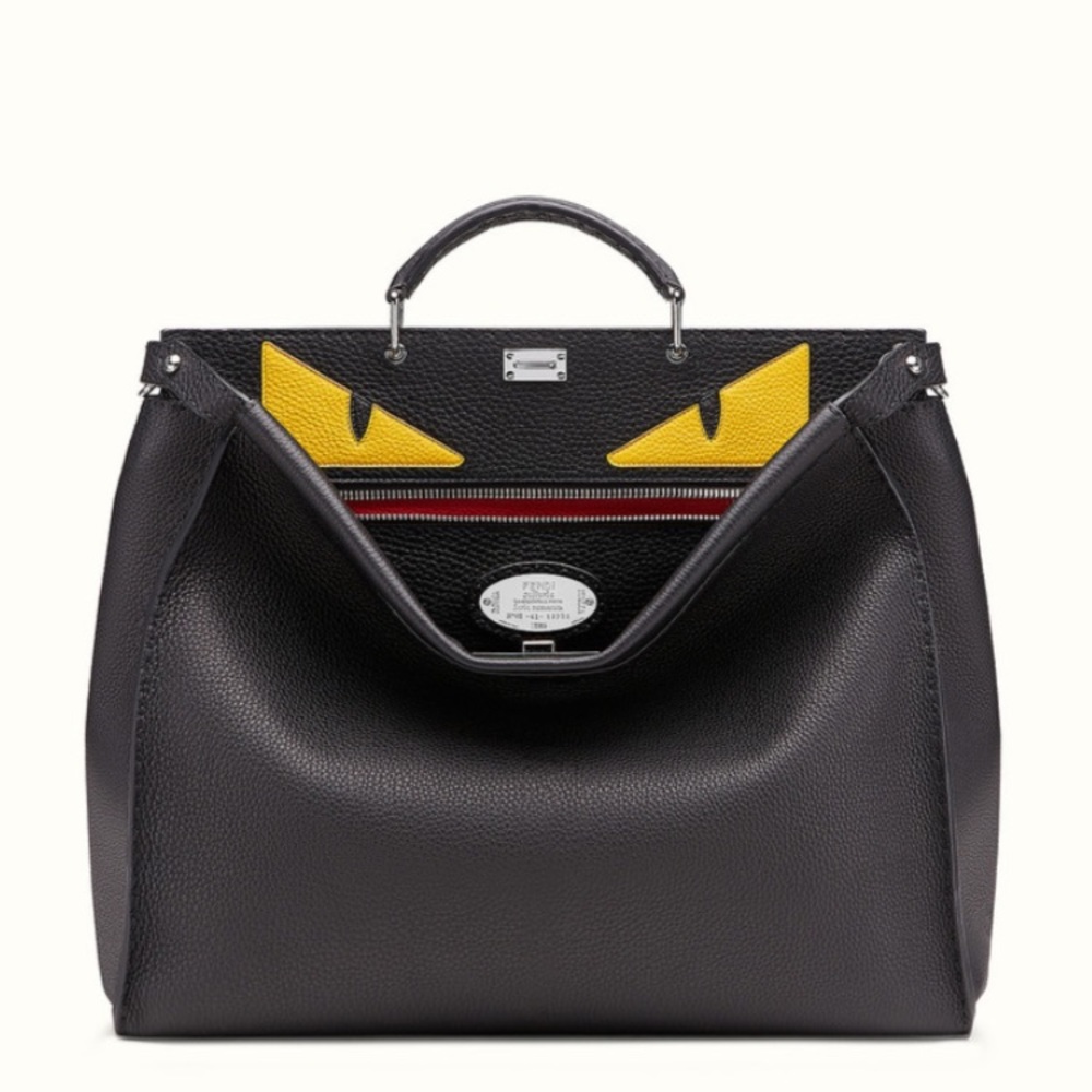 Black Fendi peekaboo Men’s Briefcase